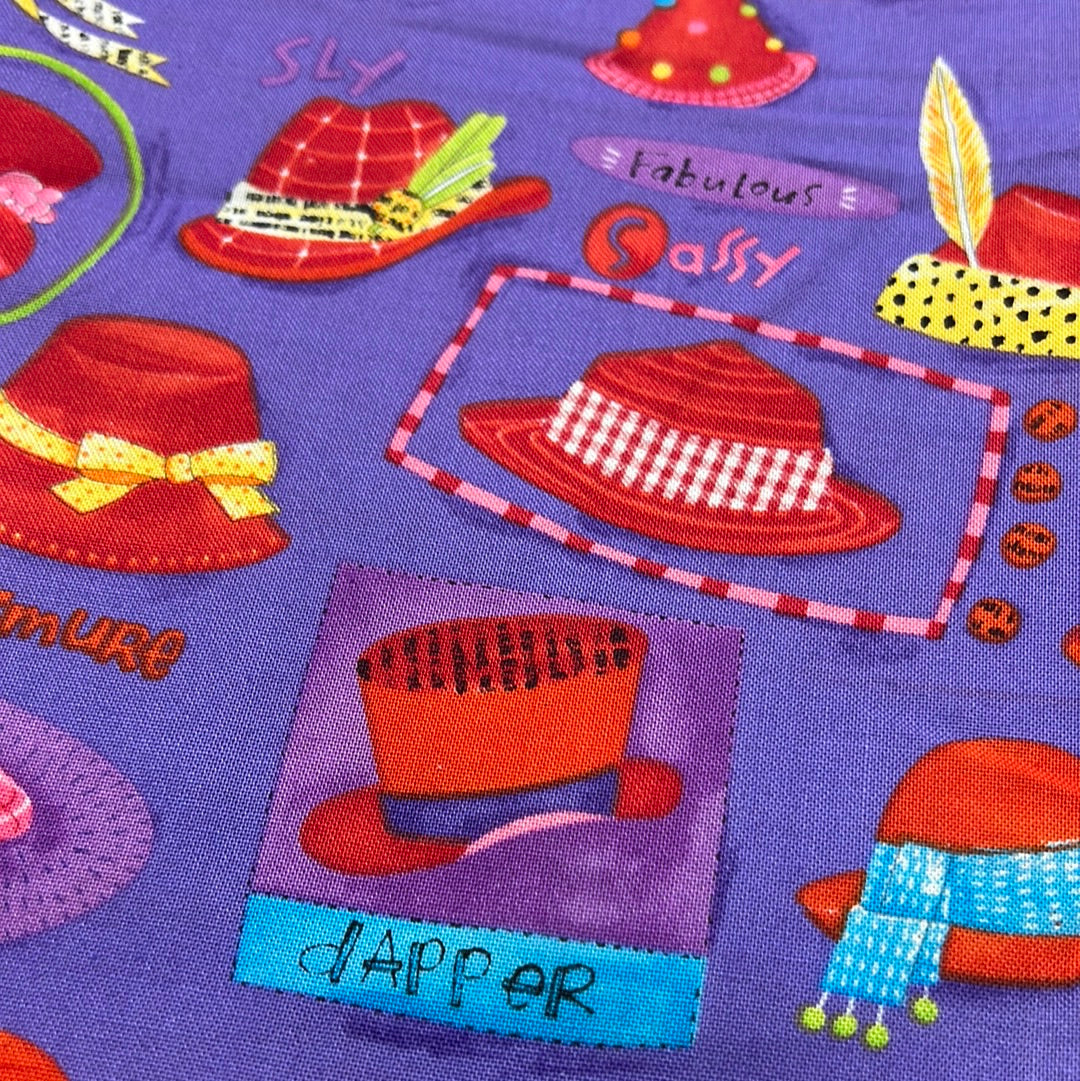 Nancy Wolff Designs Red Hat Fabric