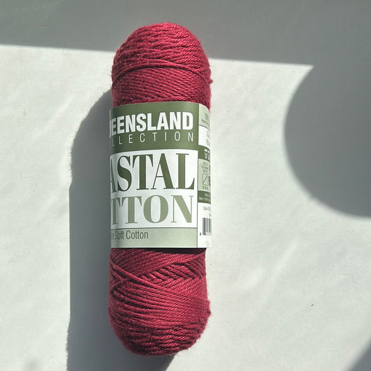 Queensland Collection Coastal Cotton 1008- Cranberry