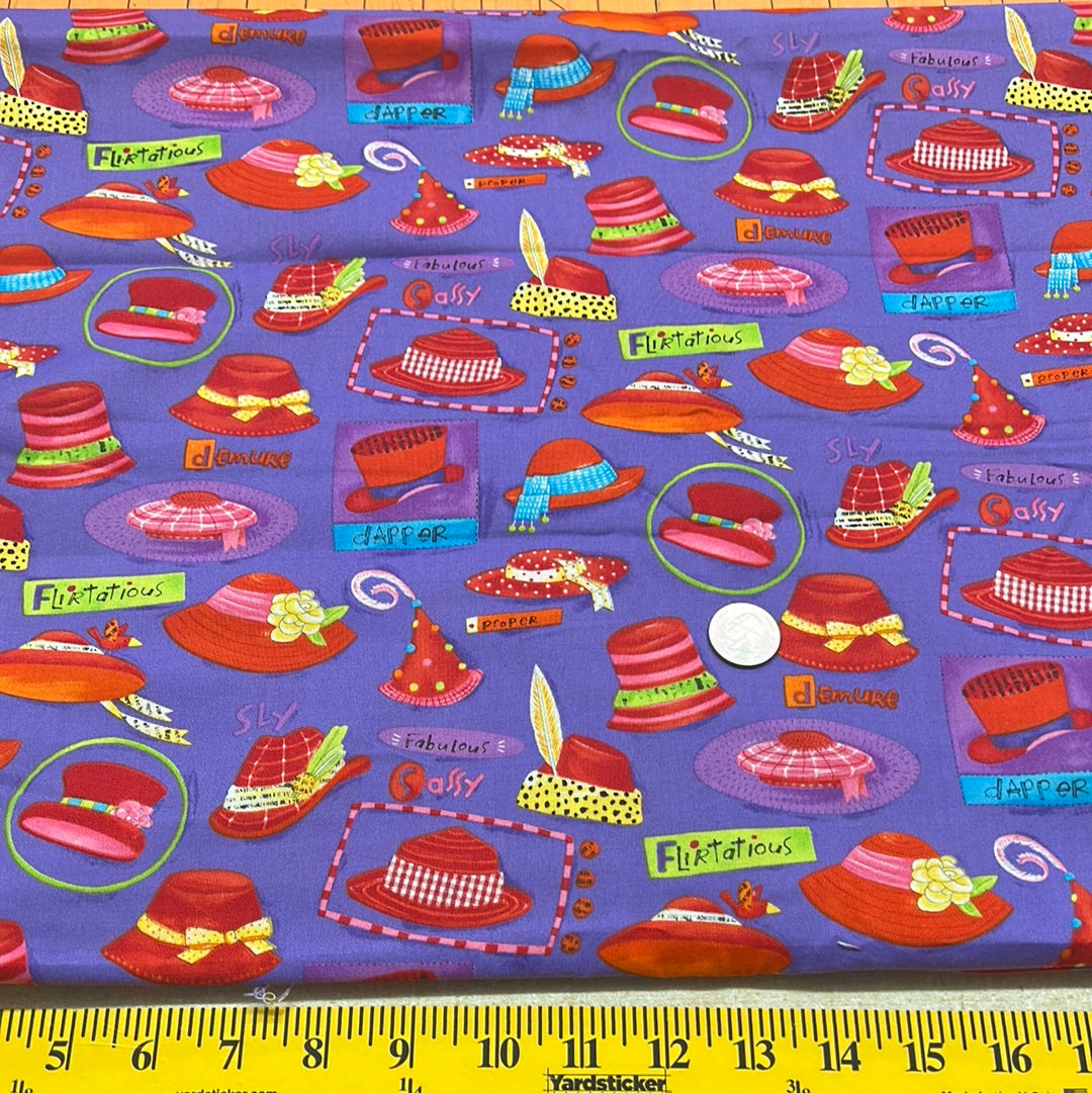 Nancy Wolff Designs Red Hat Fabric