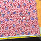 Red hat themed fabric by cotton Classics