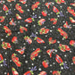 Red hat fabric with a Christmas theme ￼