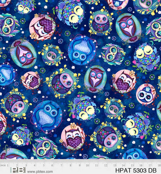 P&B Textiles Hootie Patootie HPAT 5303 DB