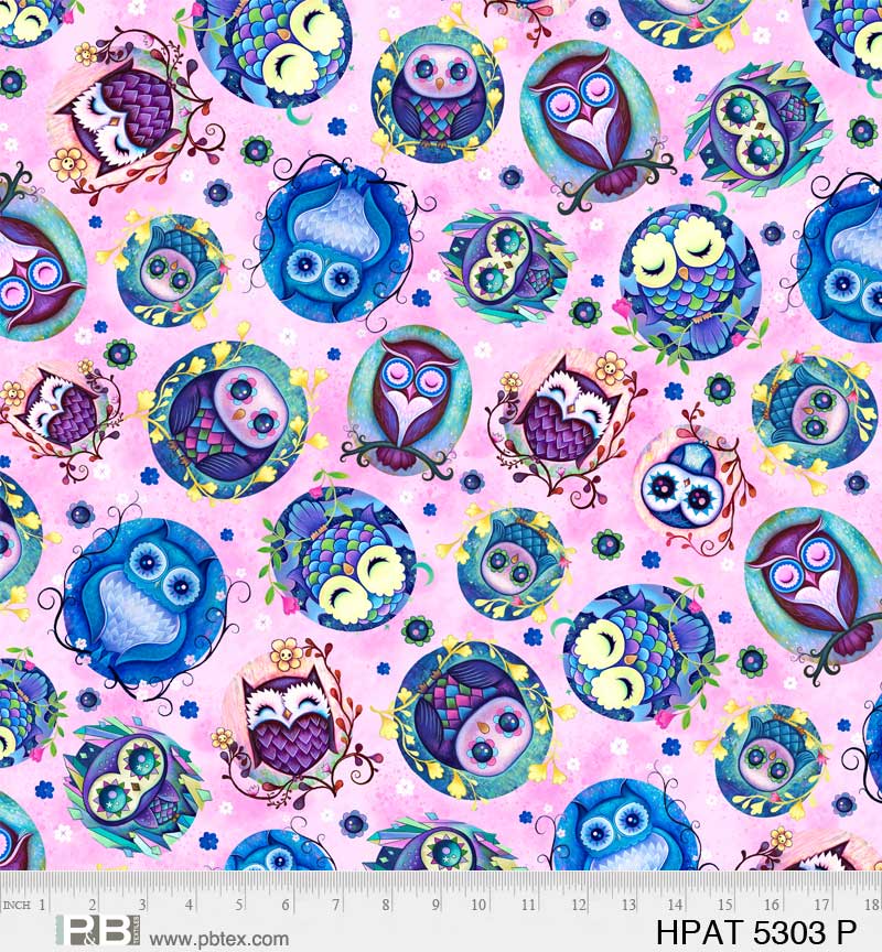 P&B Textiles Hootie Patootie HPAT 5303 P