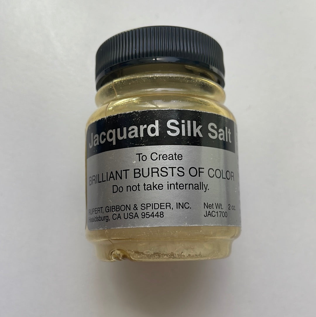 Jacquard Silk Salt