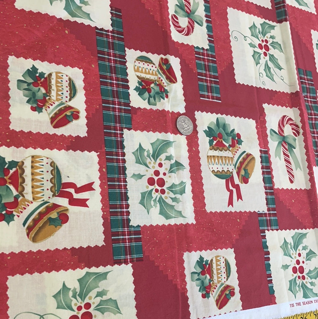 Tis The Season Christmas Fabric