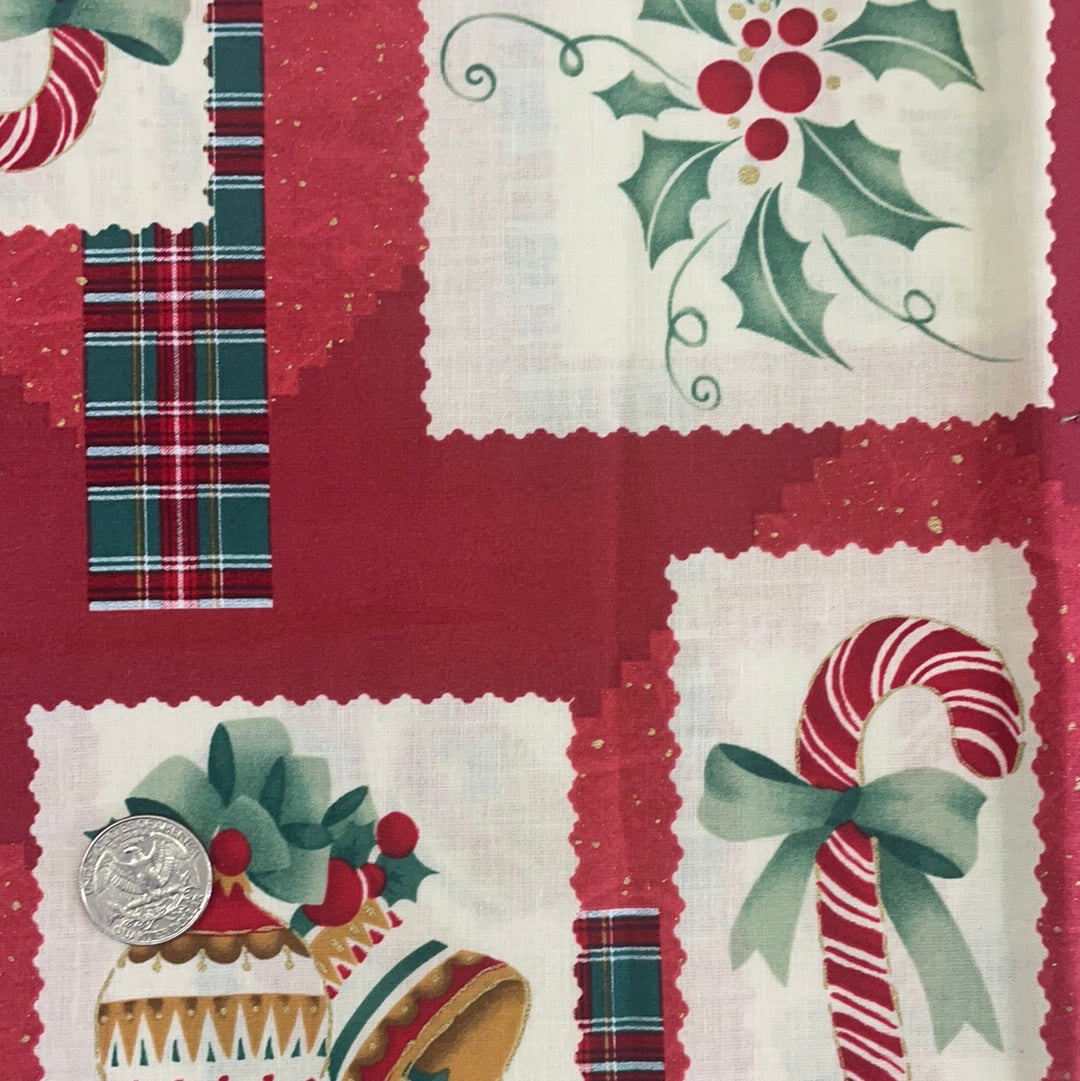 Tis The Season Christmas Fabric