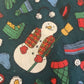 Allover Snowman & Winter Clothing