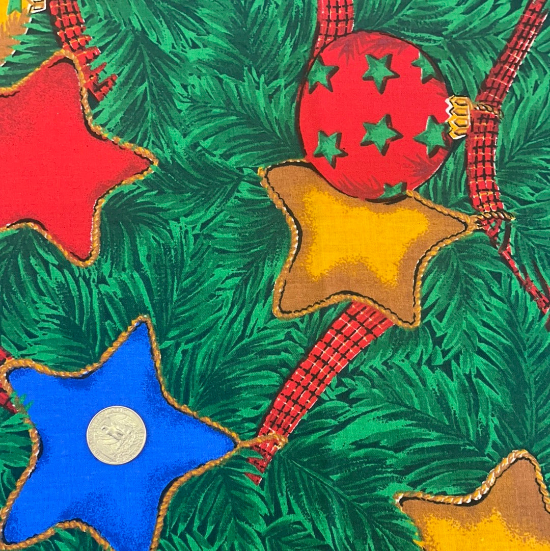 Stars & Ornaments fabric